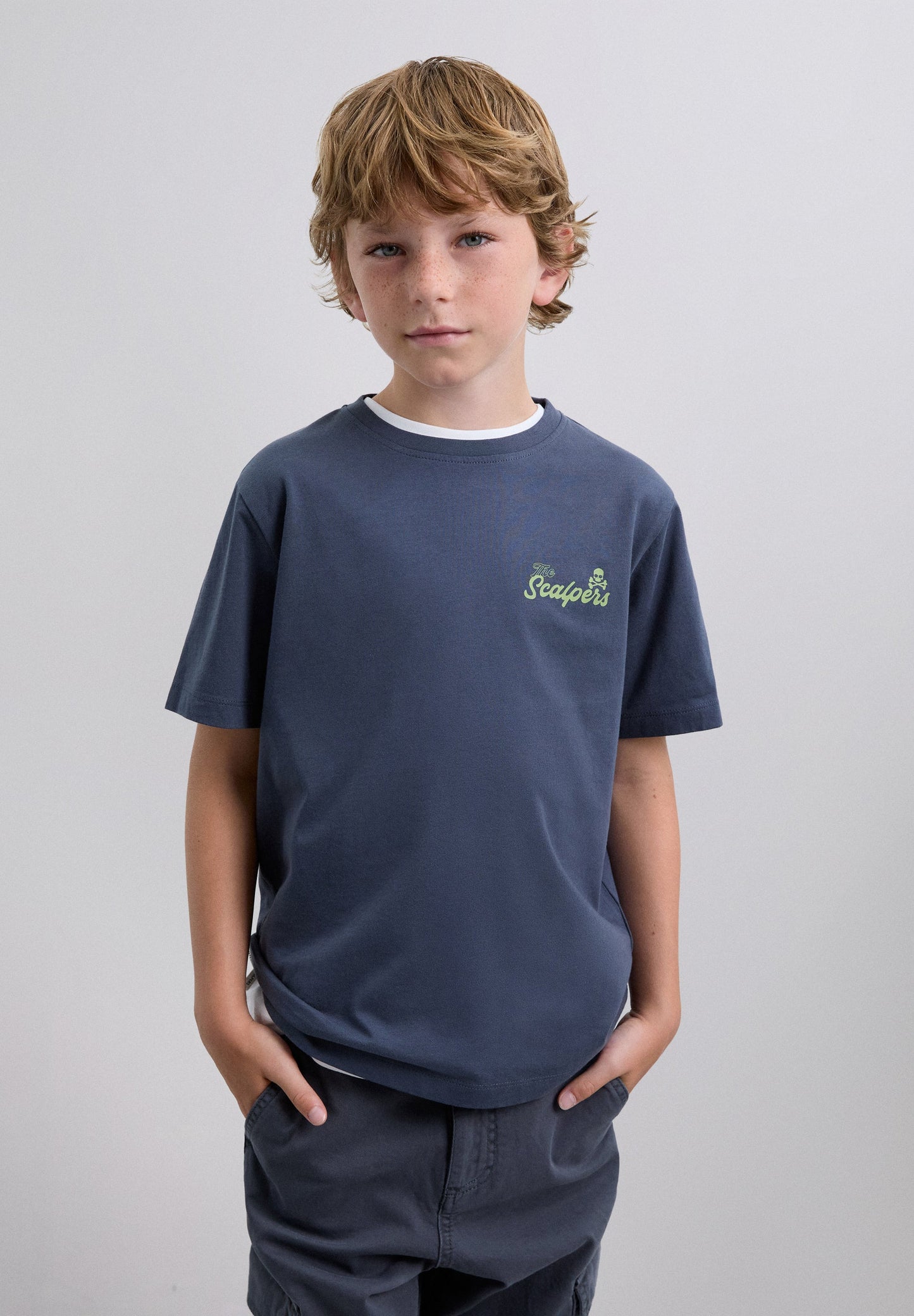 T-SHIRT WITH LOGO PRINT