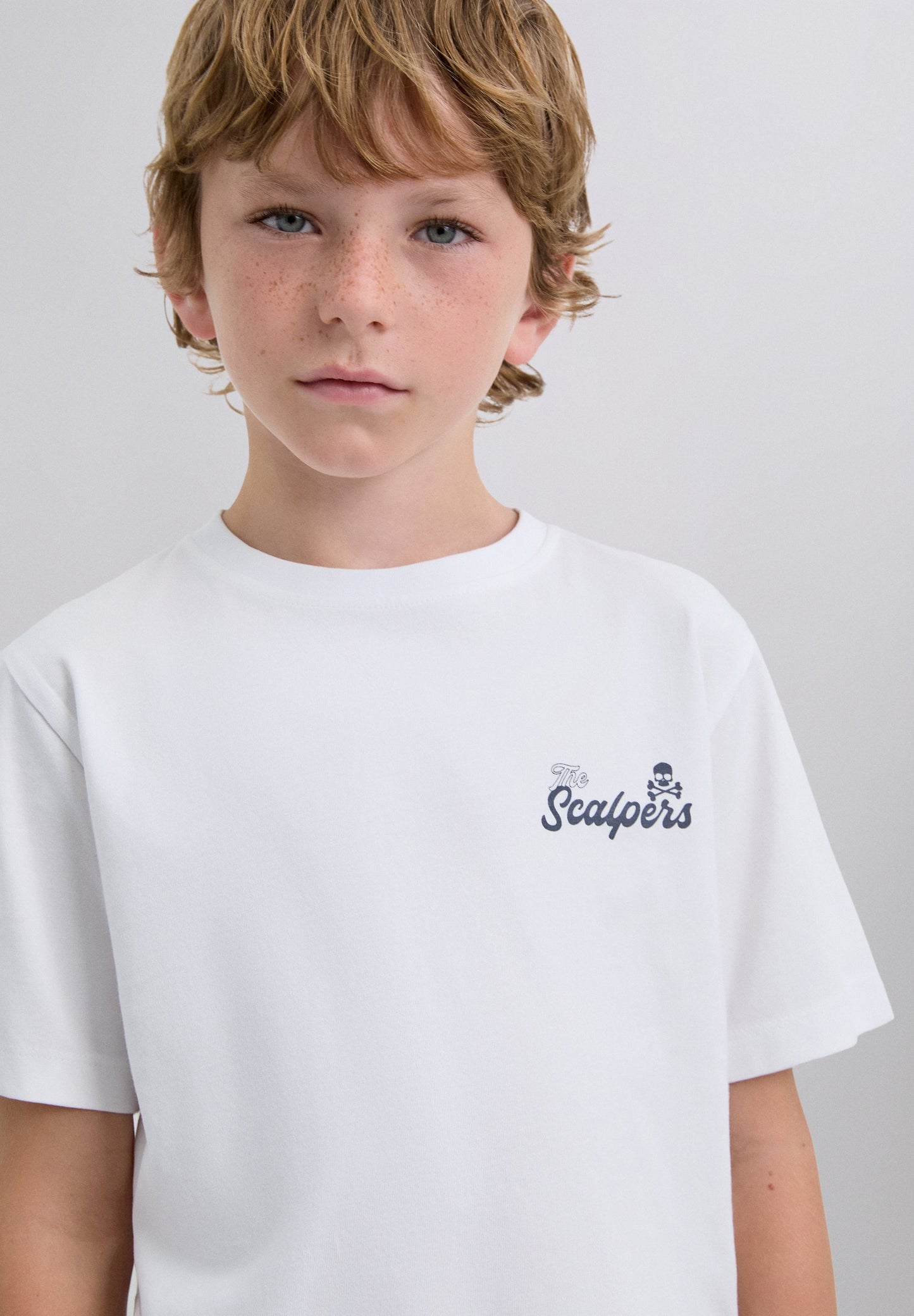 T-SHIRT WITH LOGO PRINT