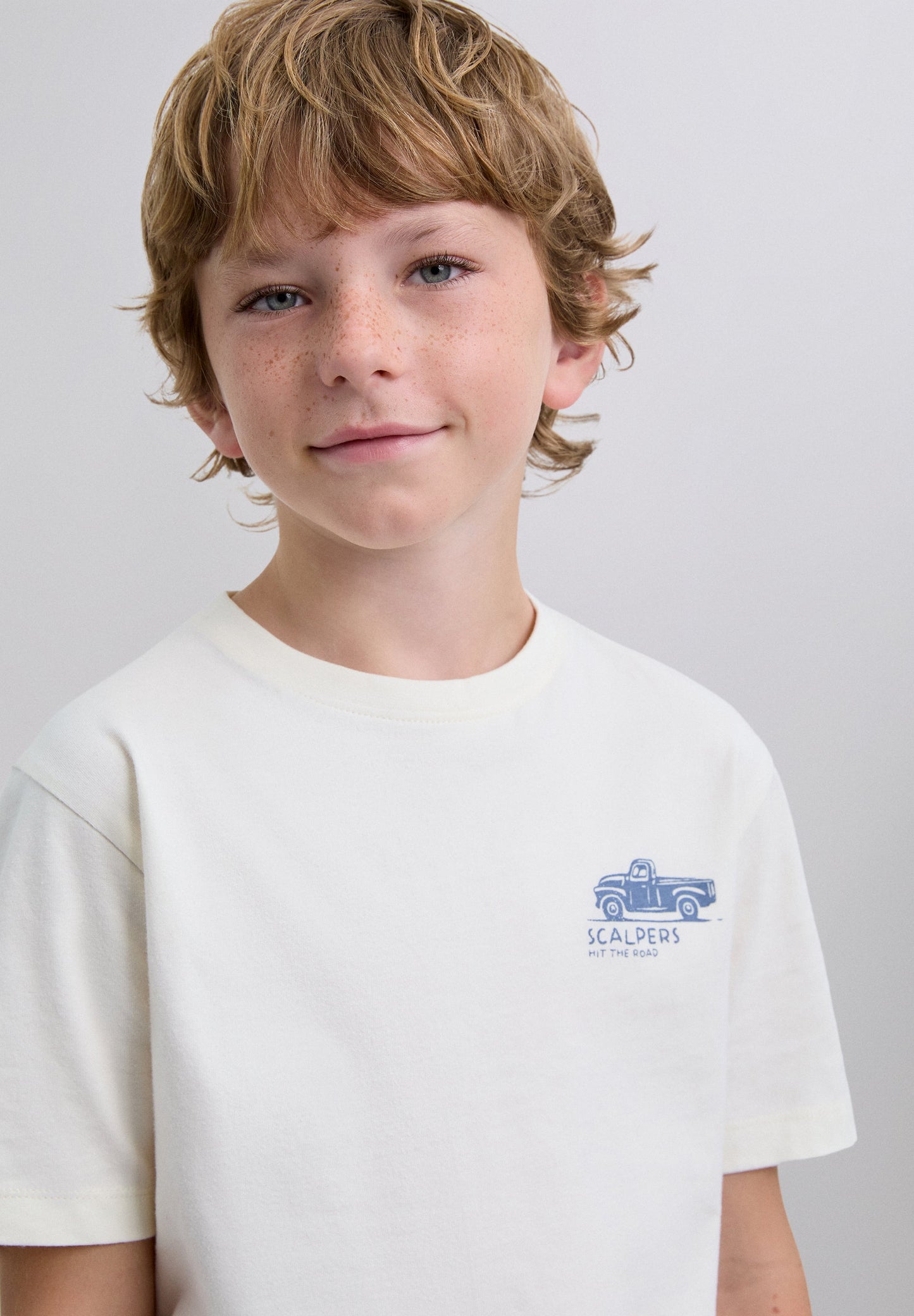 T-SHIRT WITH LOGO PRINT