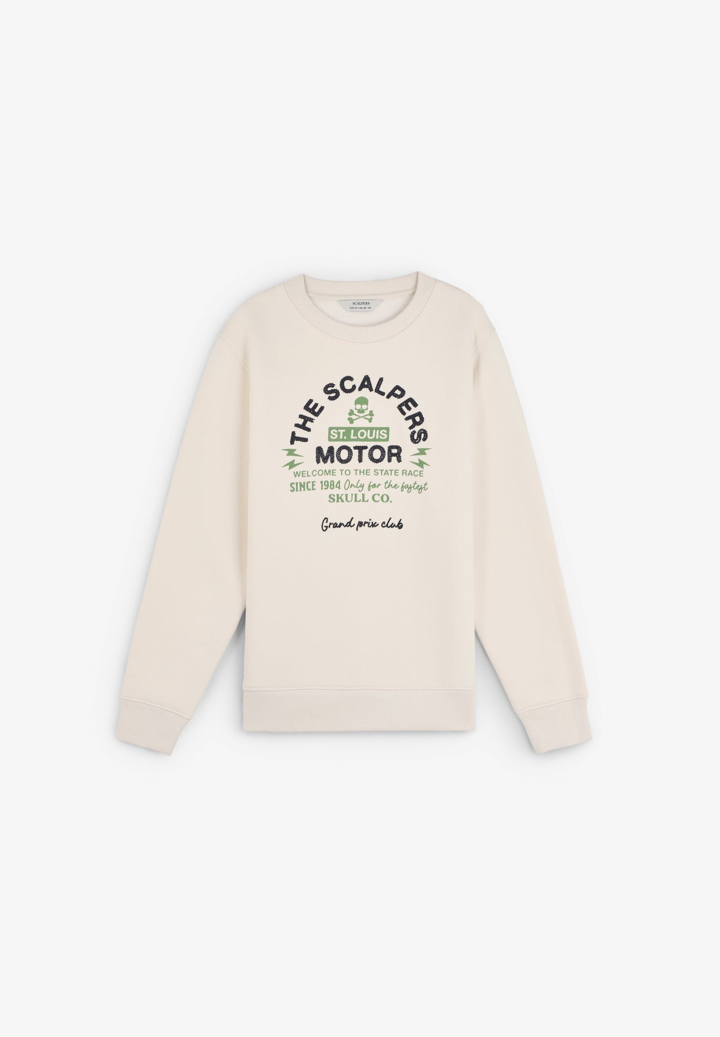 SWEATSHIRT WITH LOGO PRINT