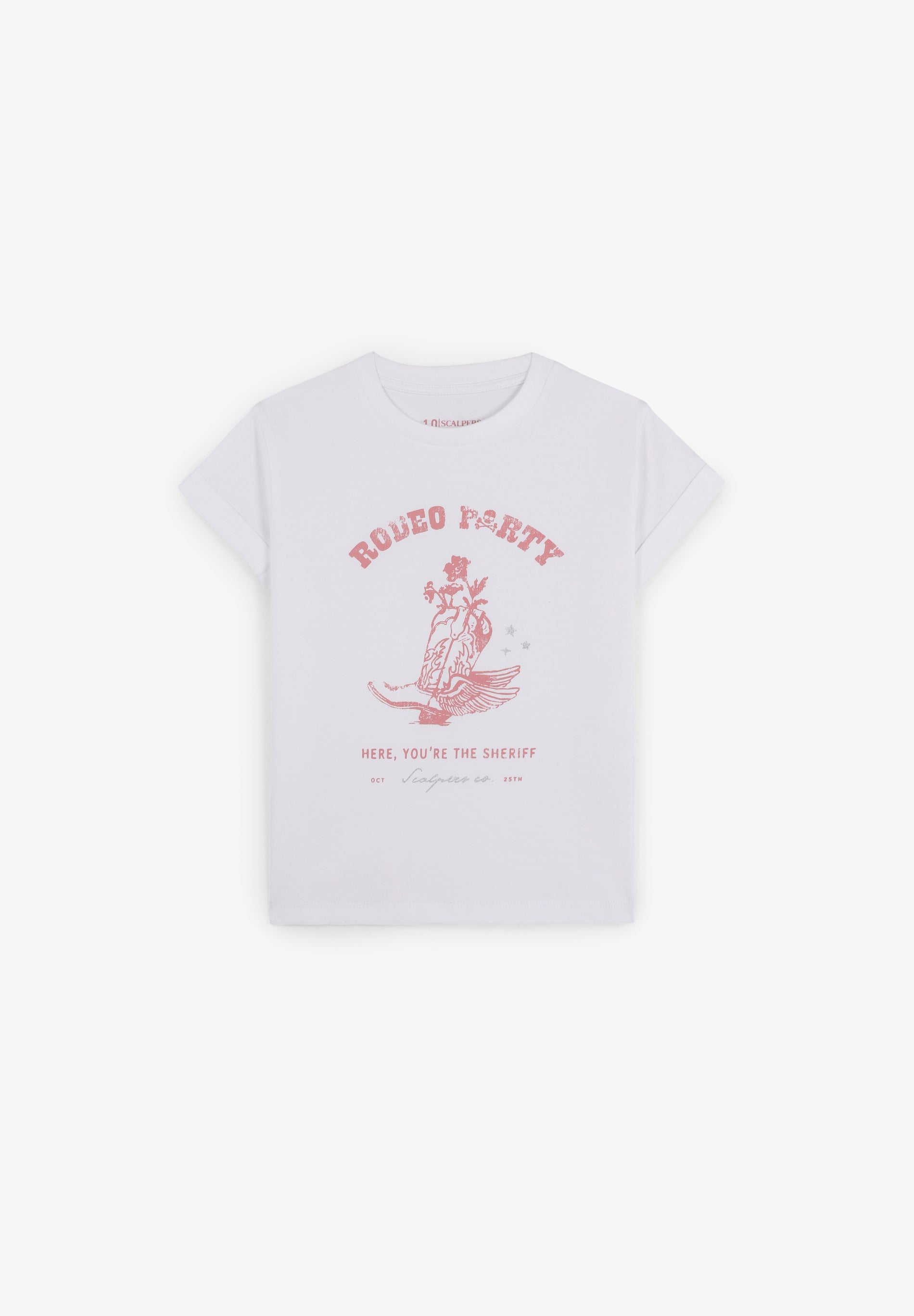 T-SHIRT WITH LOGO PRINT