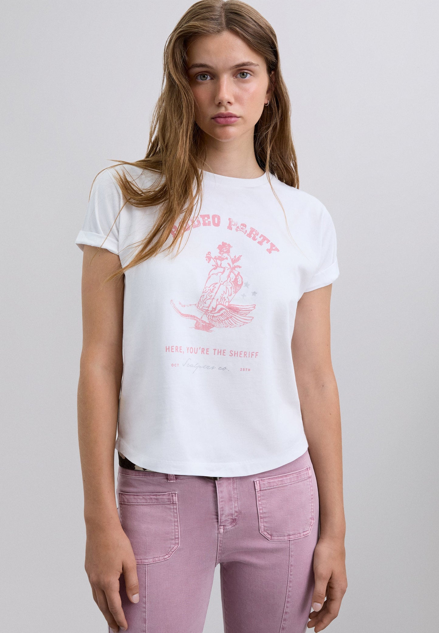 T-SHIRT WITH LOGO PRINT