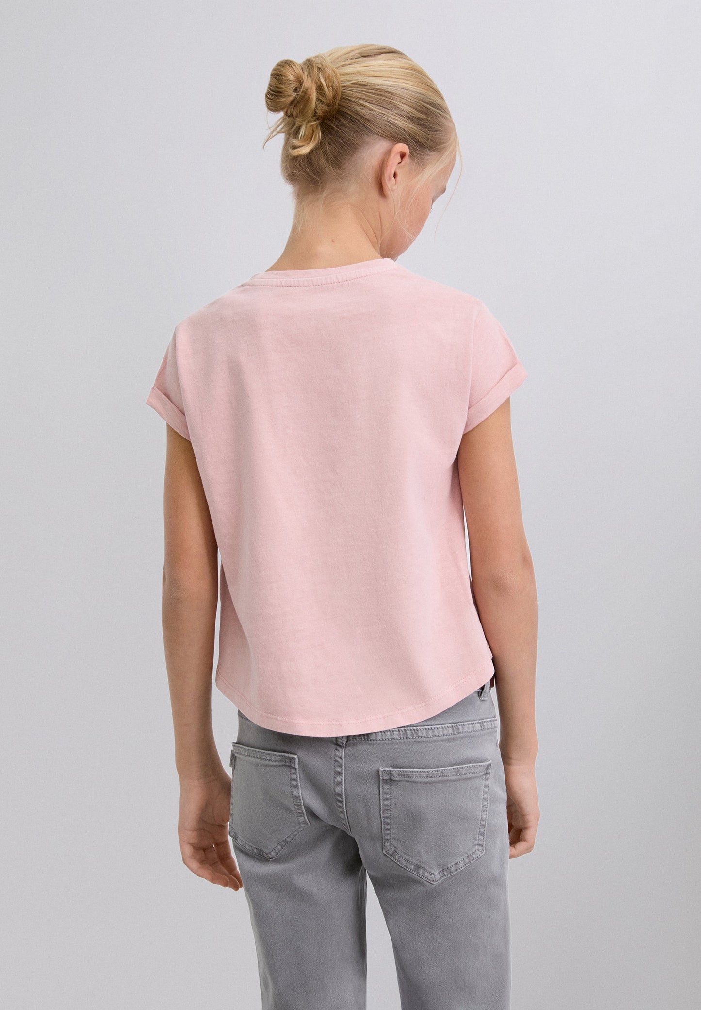 T-SHIRT WITH SKULL PRINT