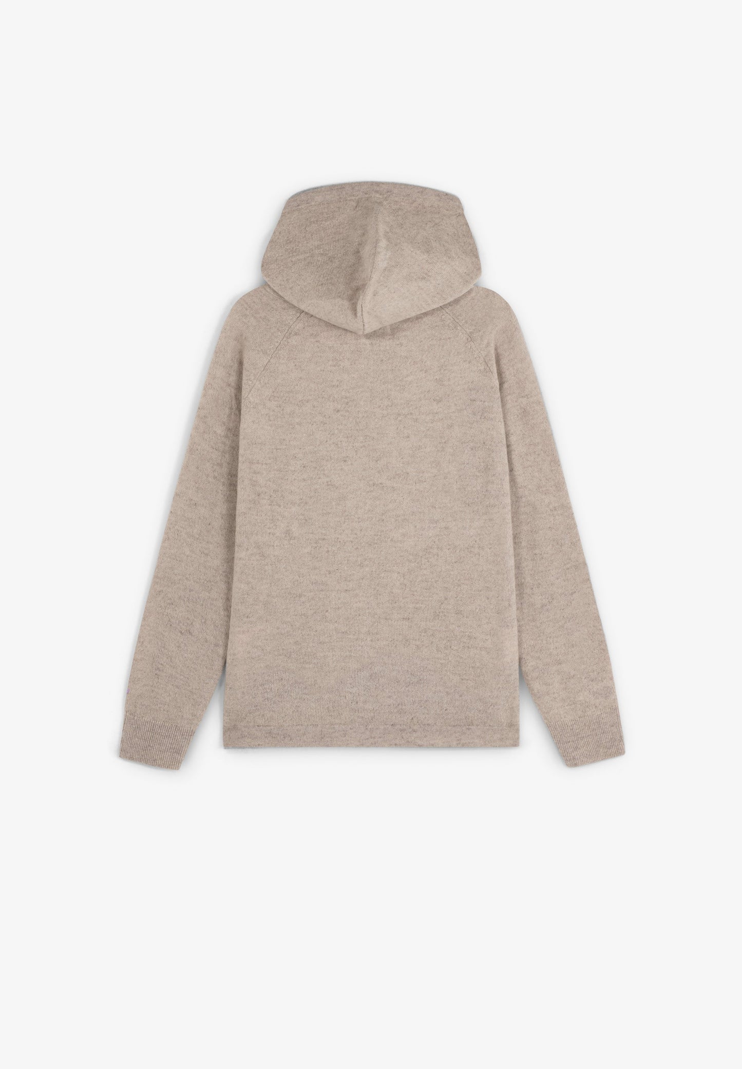 KNIT HOODIE WITH SKULL