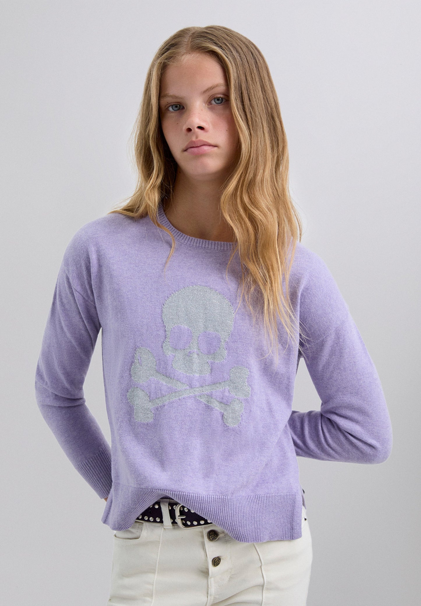 SKULL KNIT SWEATER