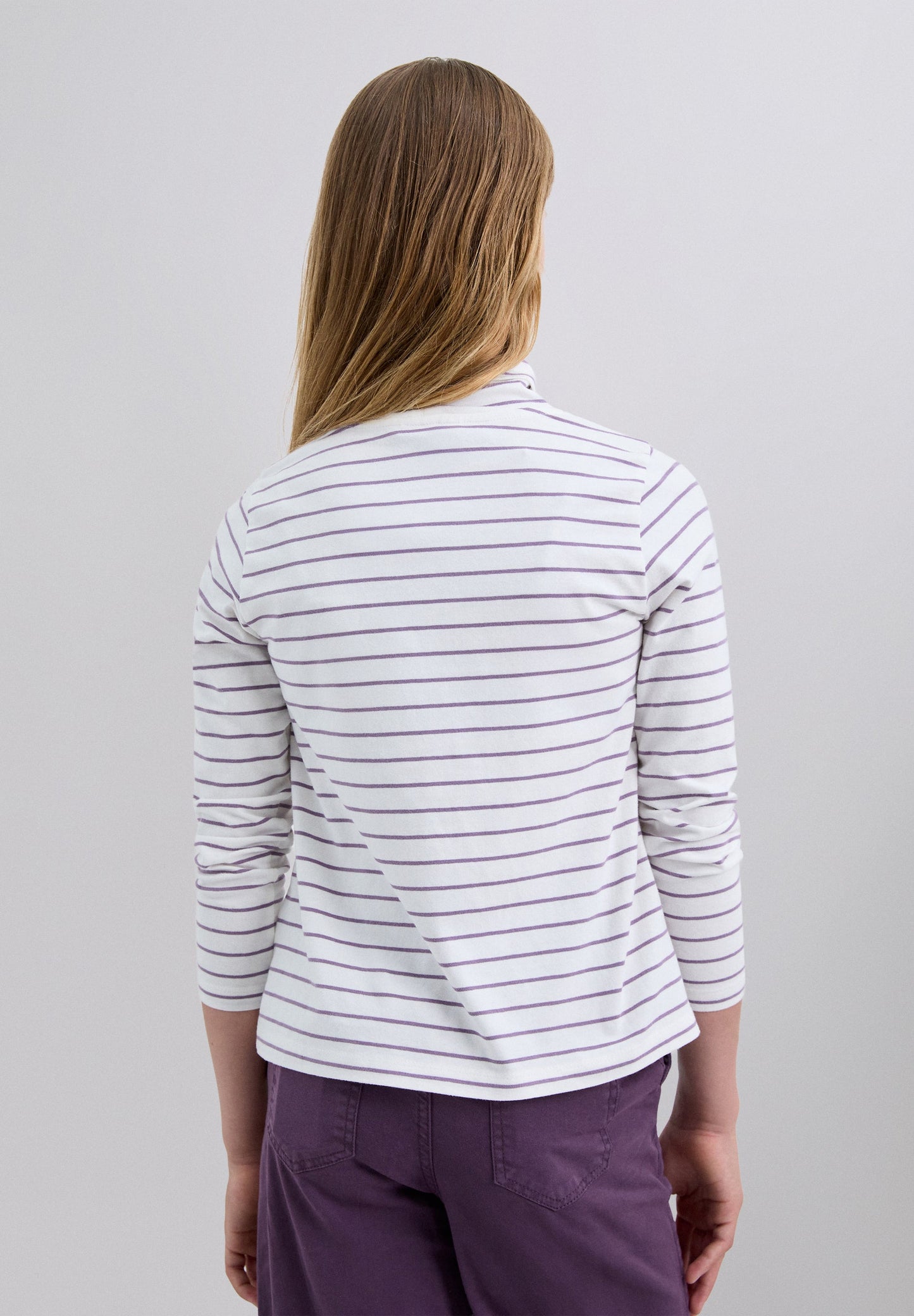 LONG SLEEVE STRIPED T-SHIRT