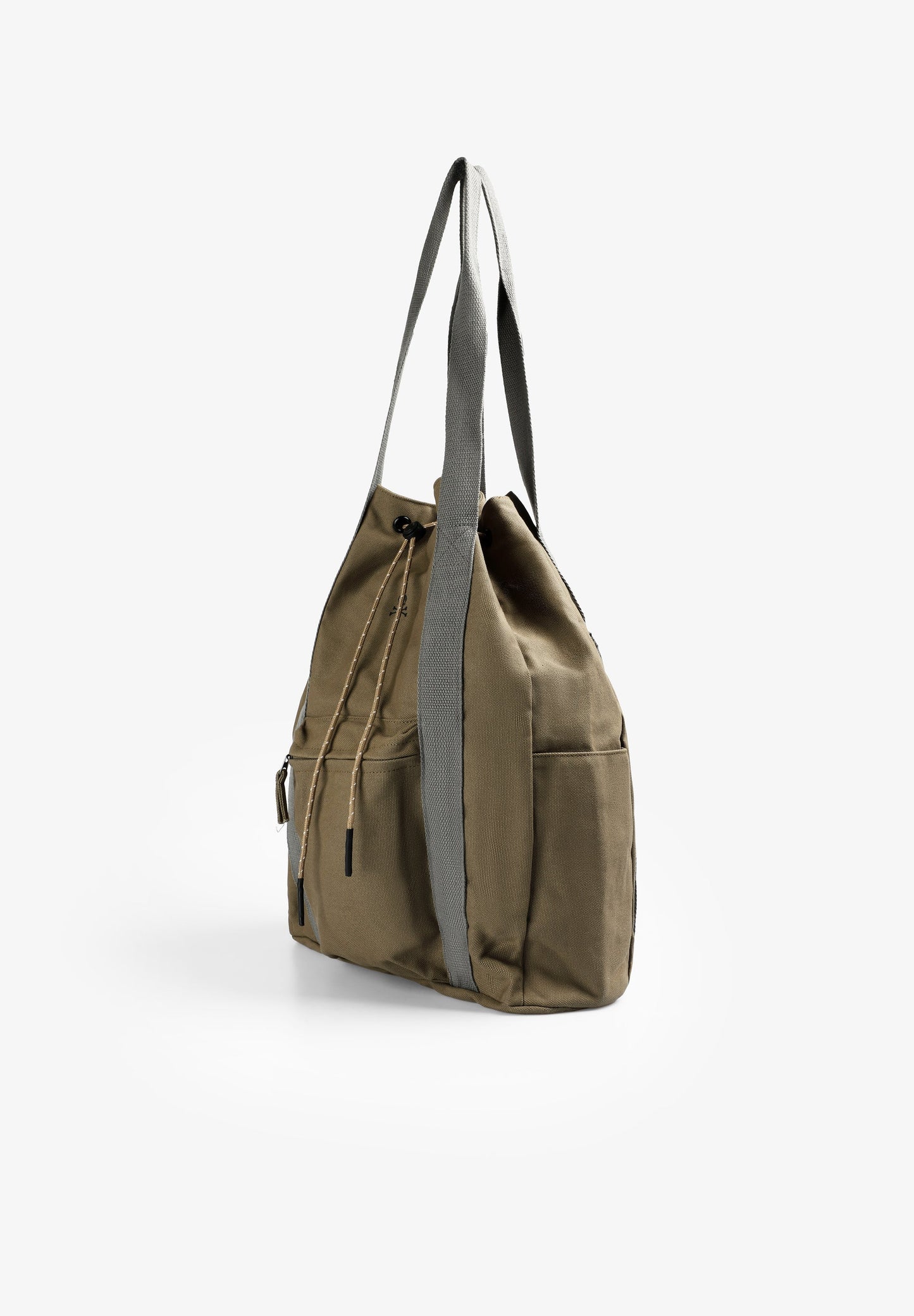 DOUBLE STRAP BAG WITH LOGO