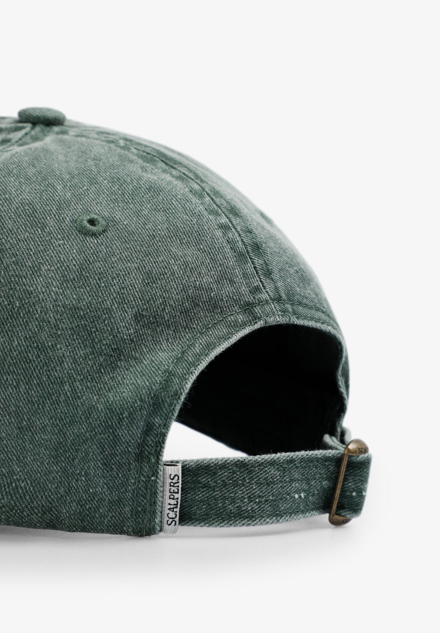 FADED-EFFECT EMBROIDERED CAP