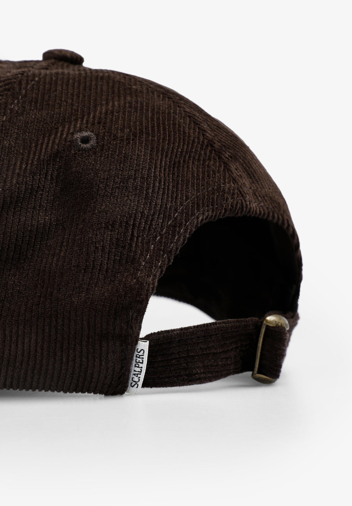 CORDUROY CAP WITH CONTRAST EMBROIDERY