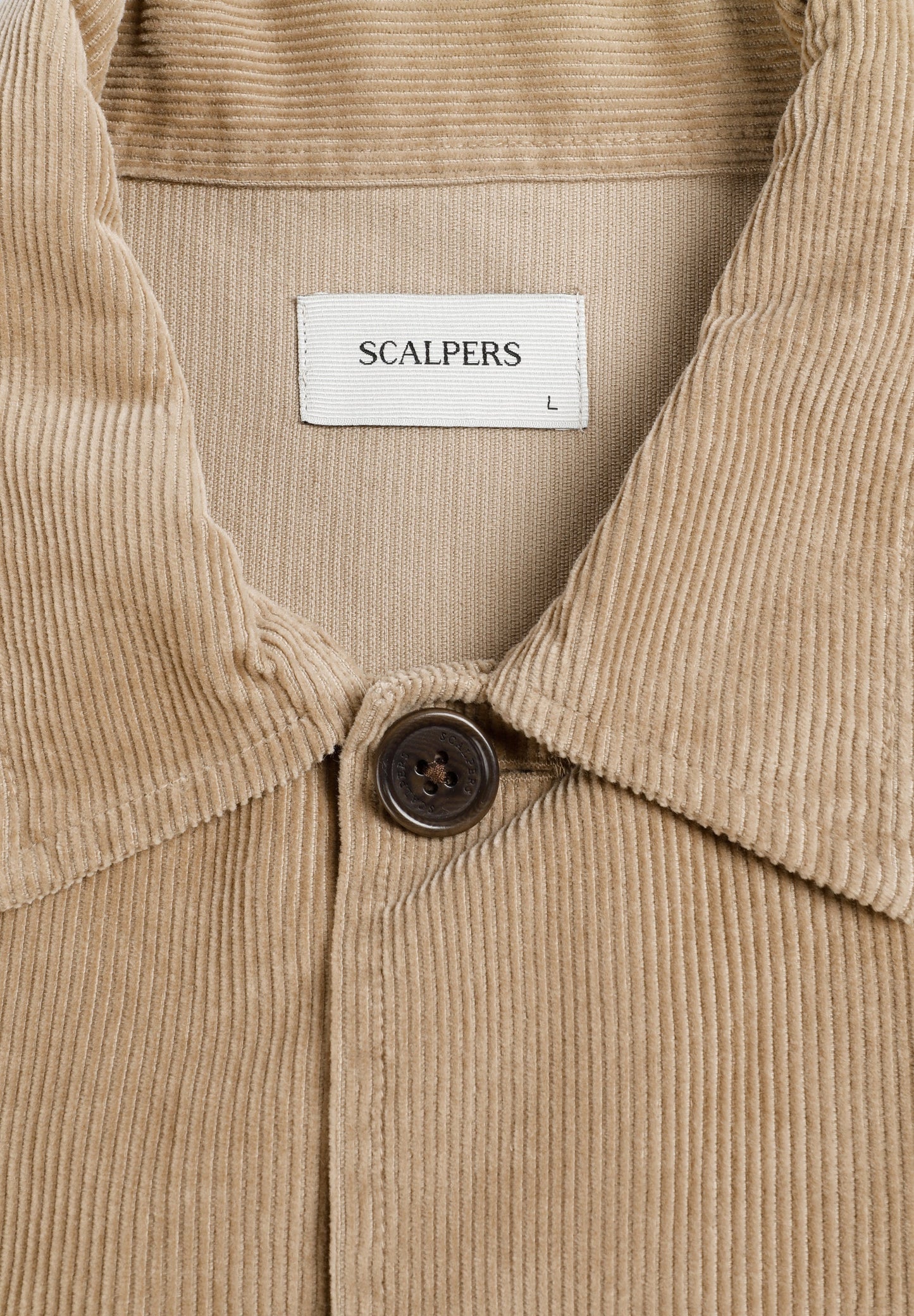 CORDUROY OVERSHIRT WITH POCKETS