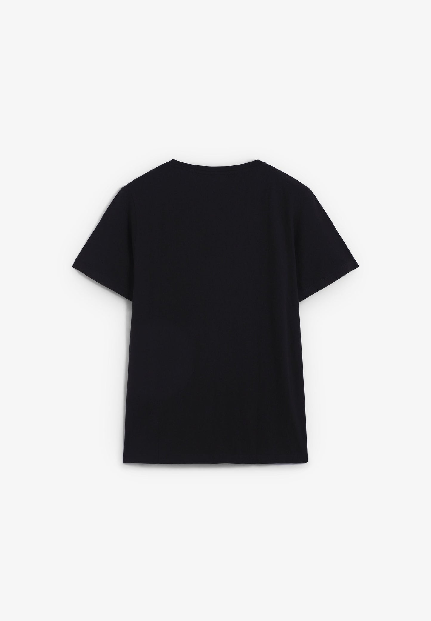 CAMISETA CALAVERA BORDADA TONO