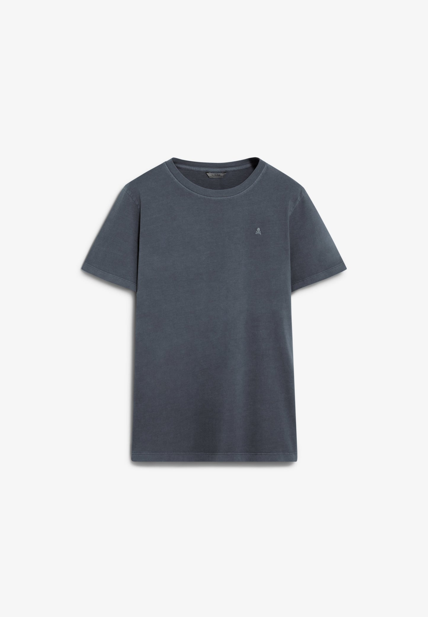 EMBROIDERED WASHED EFFECT T-SHIRT