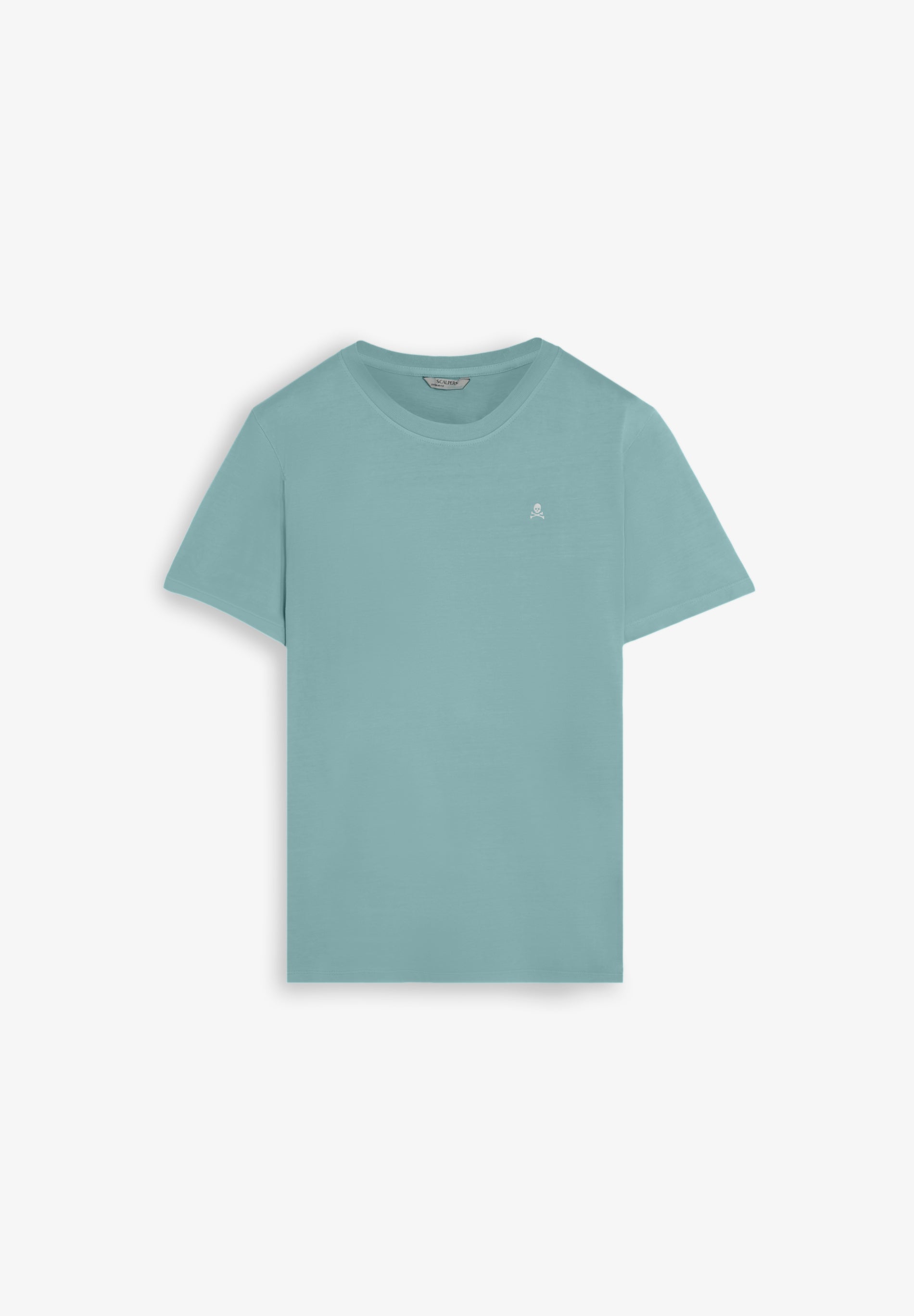 EMBROIDERED WASHED EFFECT T-SHIRT