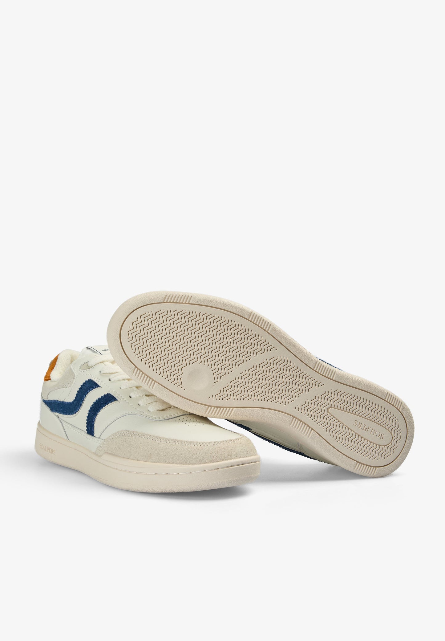 CONTRAST SUEDE SNEAKERS