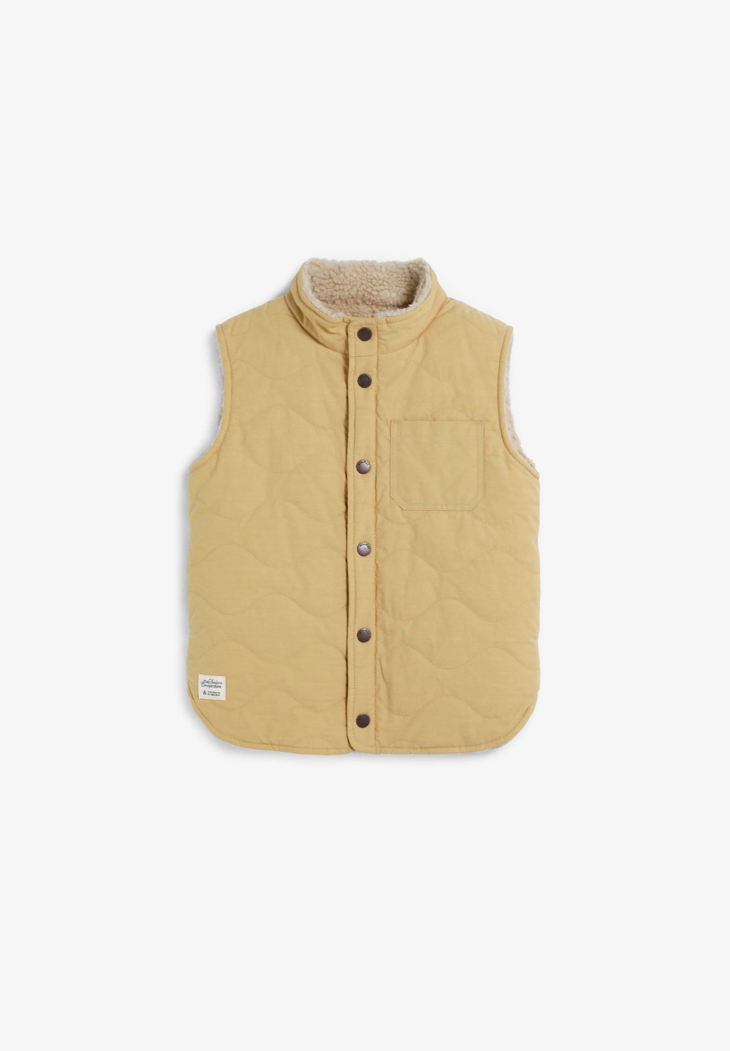 PUFFER GILET WITH POCKET