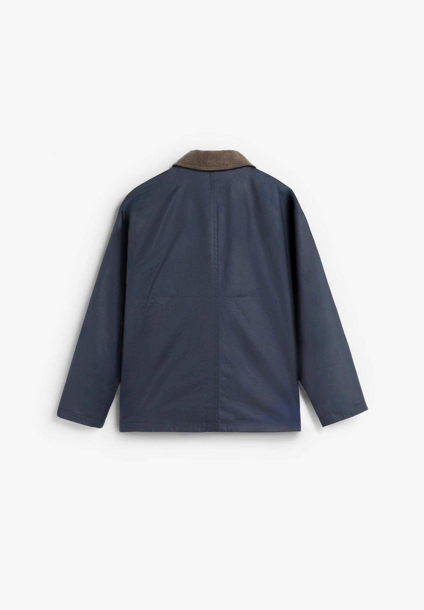JACKET WITH CONTRAST CORDUROY COLLAR