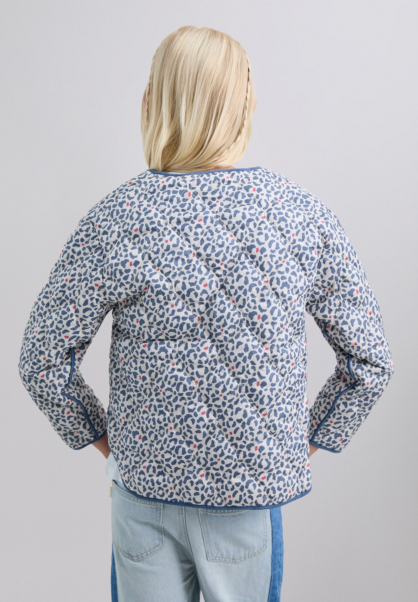 ANIMAL PRINT PUFFER JACKET