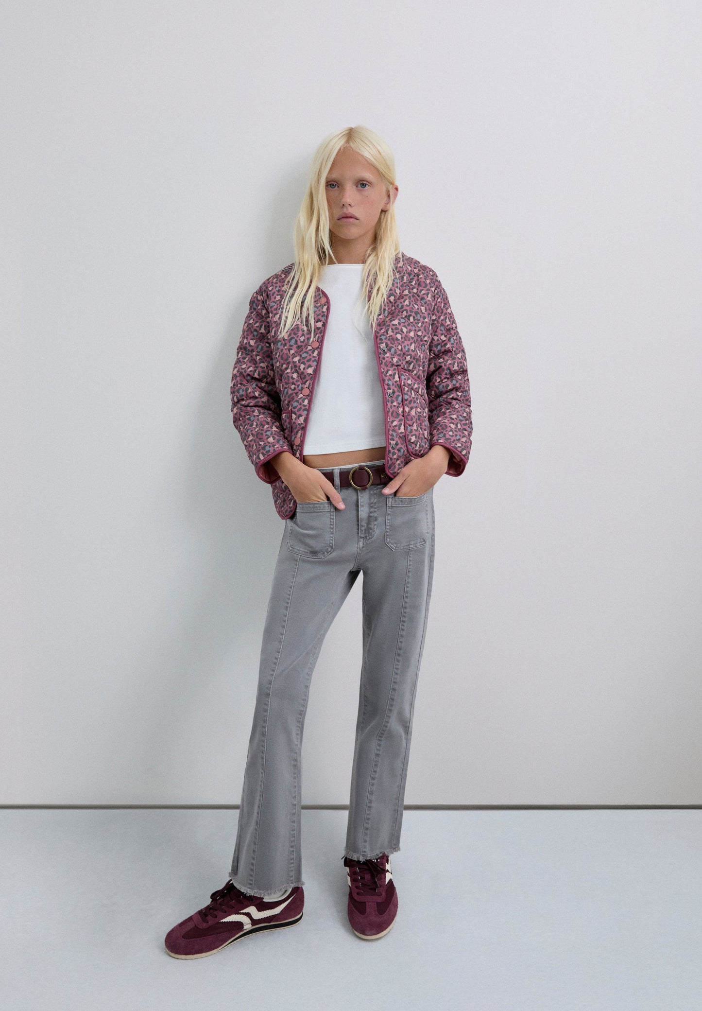 ANIMAL PRINT PUFFER JACKET