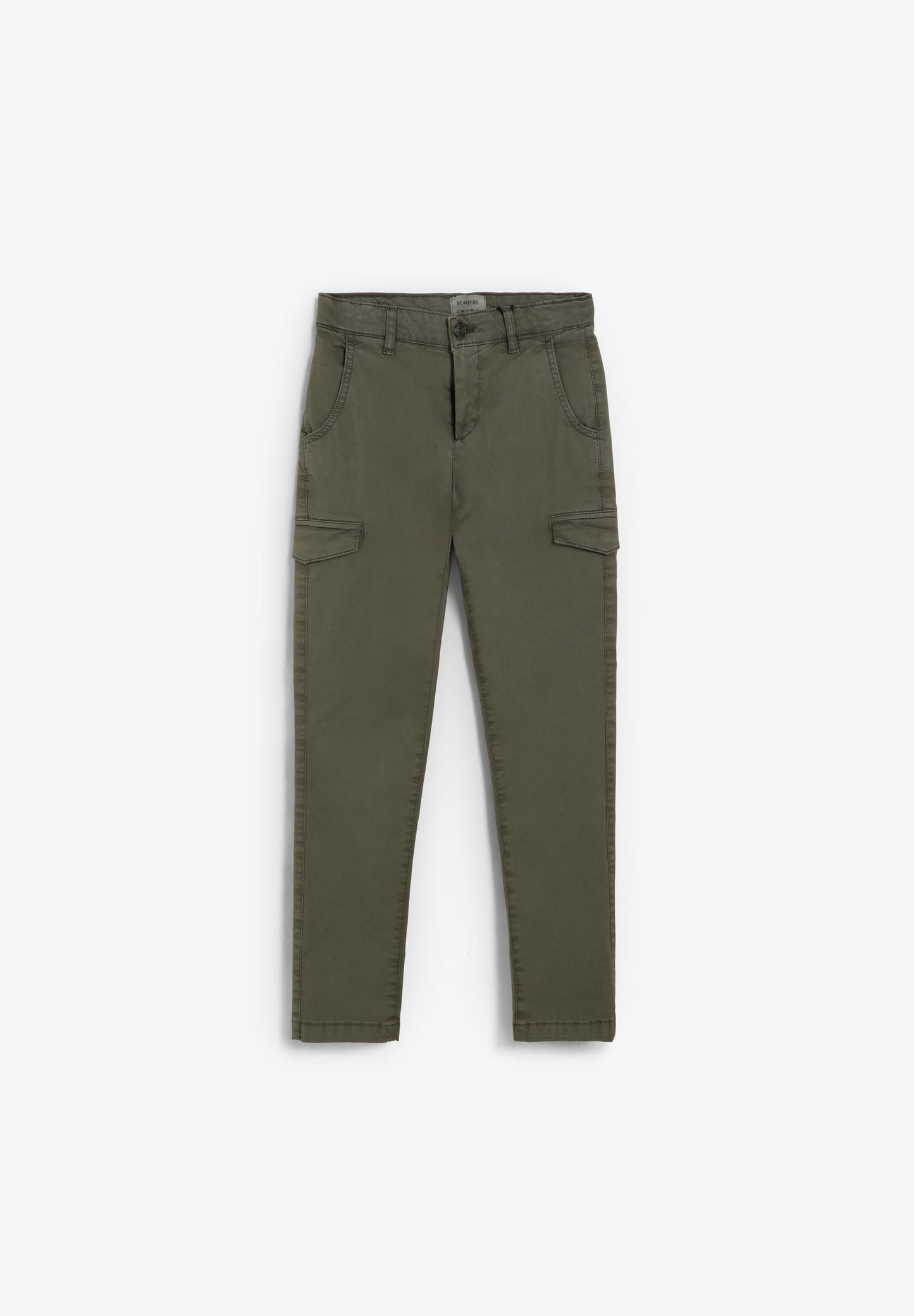 REGULAR FIT CARGO TROUSERS