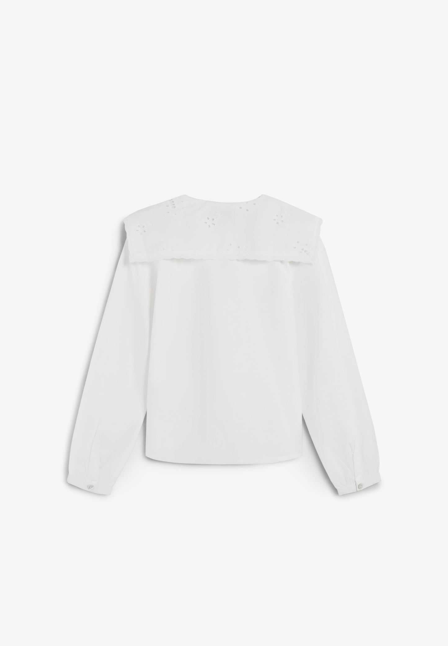 EMBROIDERED COLLAR SHIRT