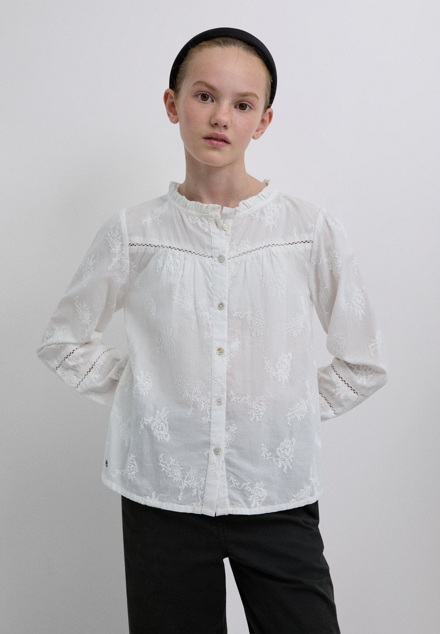 ROMANTIC COTTON SHIRT