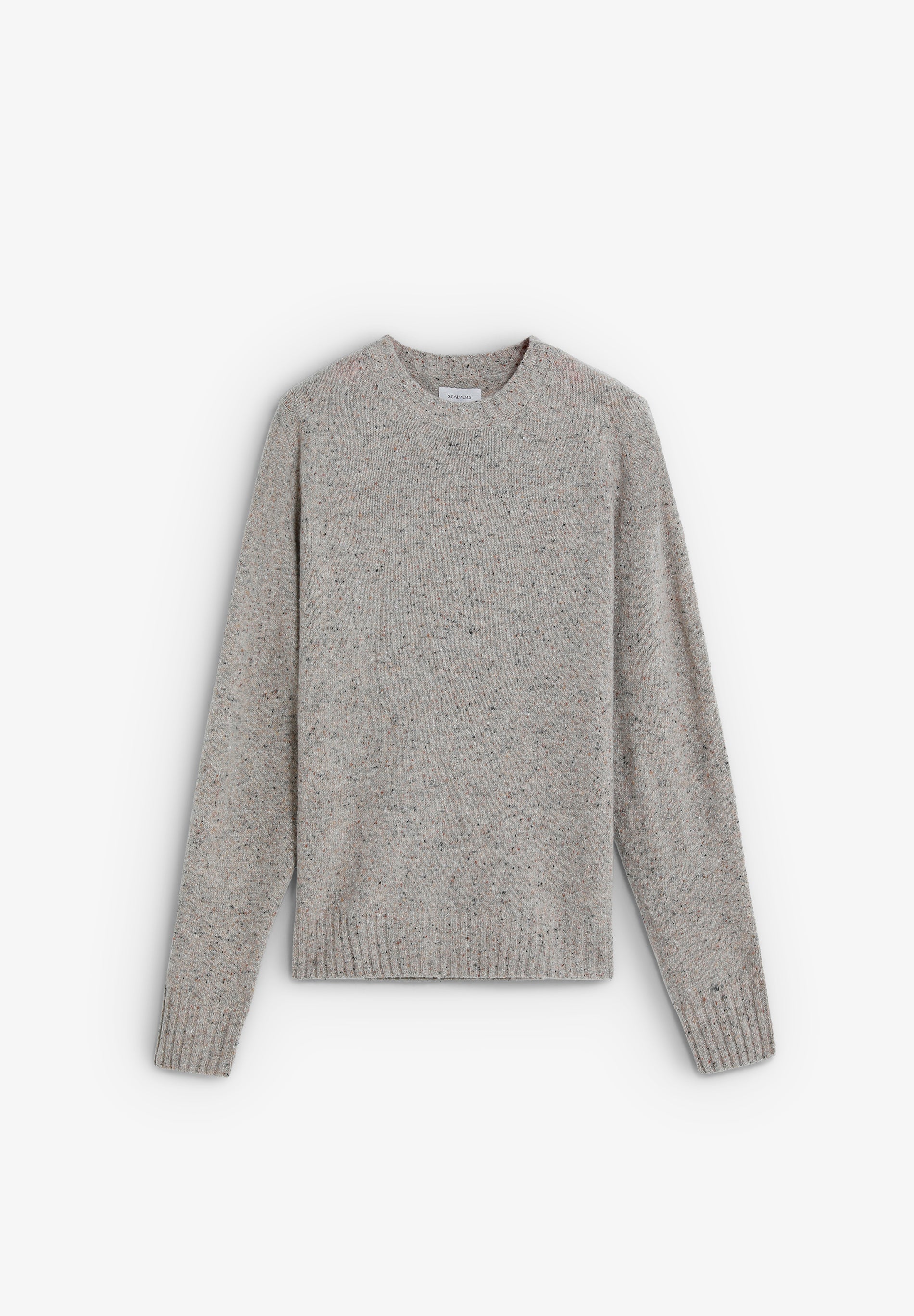 ROUND NECK WOOL SWEATER