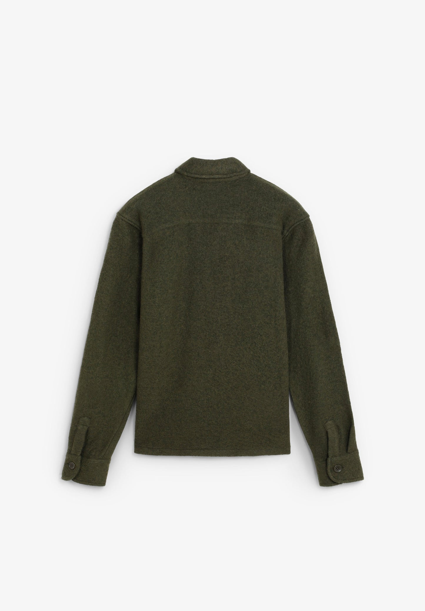 WOOL OVERSHIRT WITH POCKETS