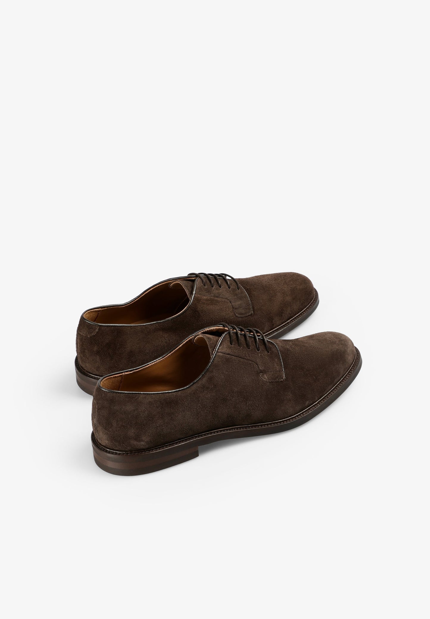 SUEDE DERBY SHOES