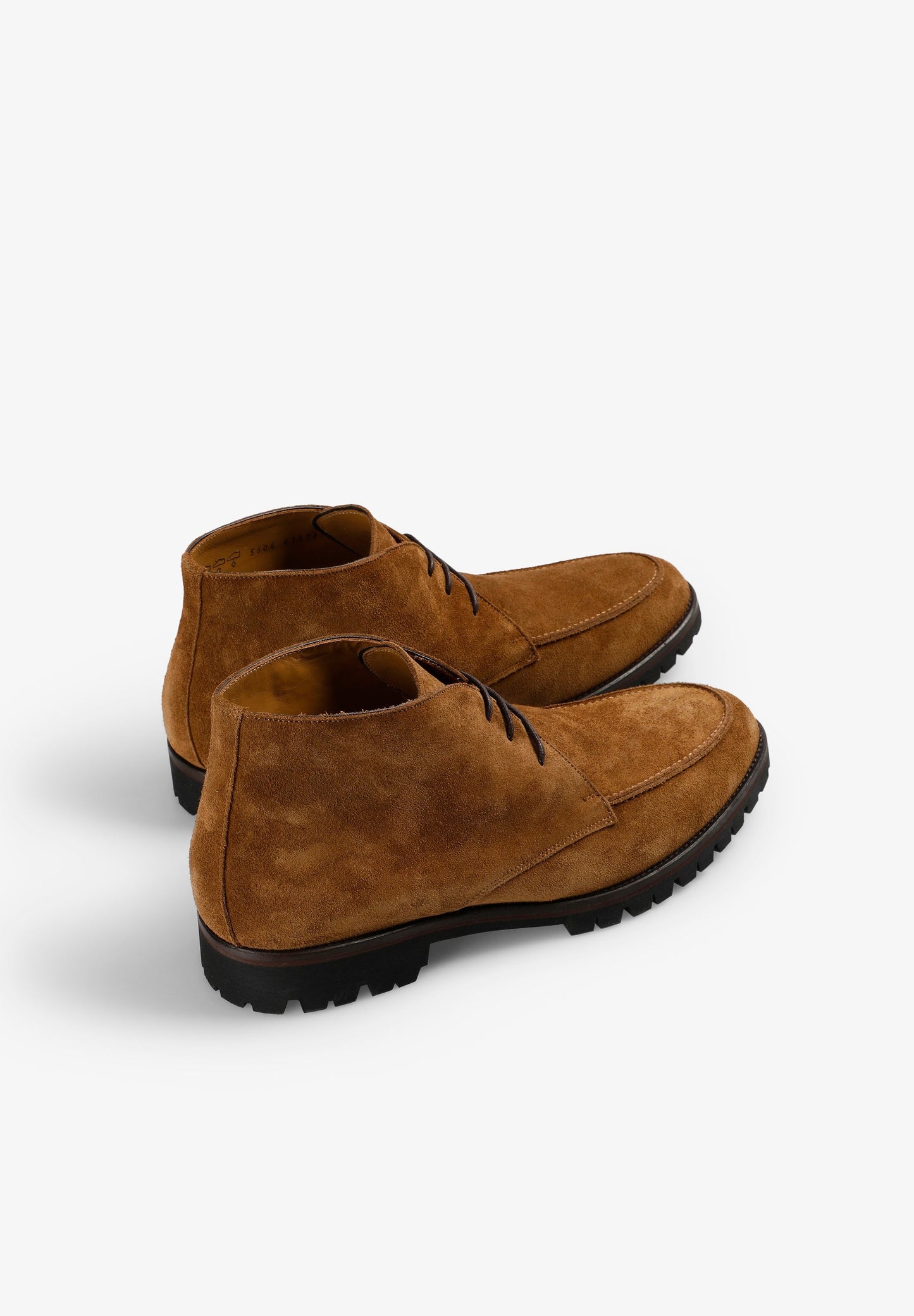 SUEDE VIBRAM® SOLE ANKLE BOOTS