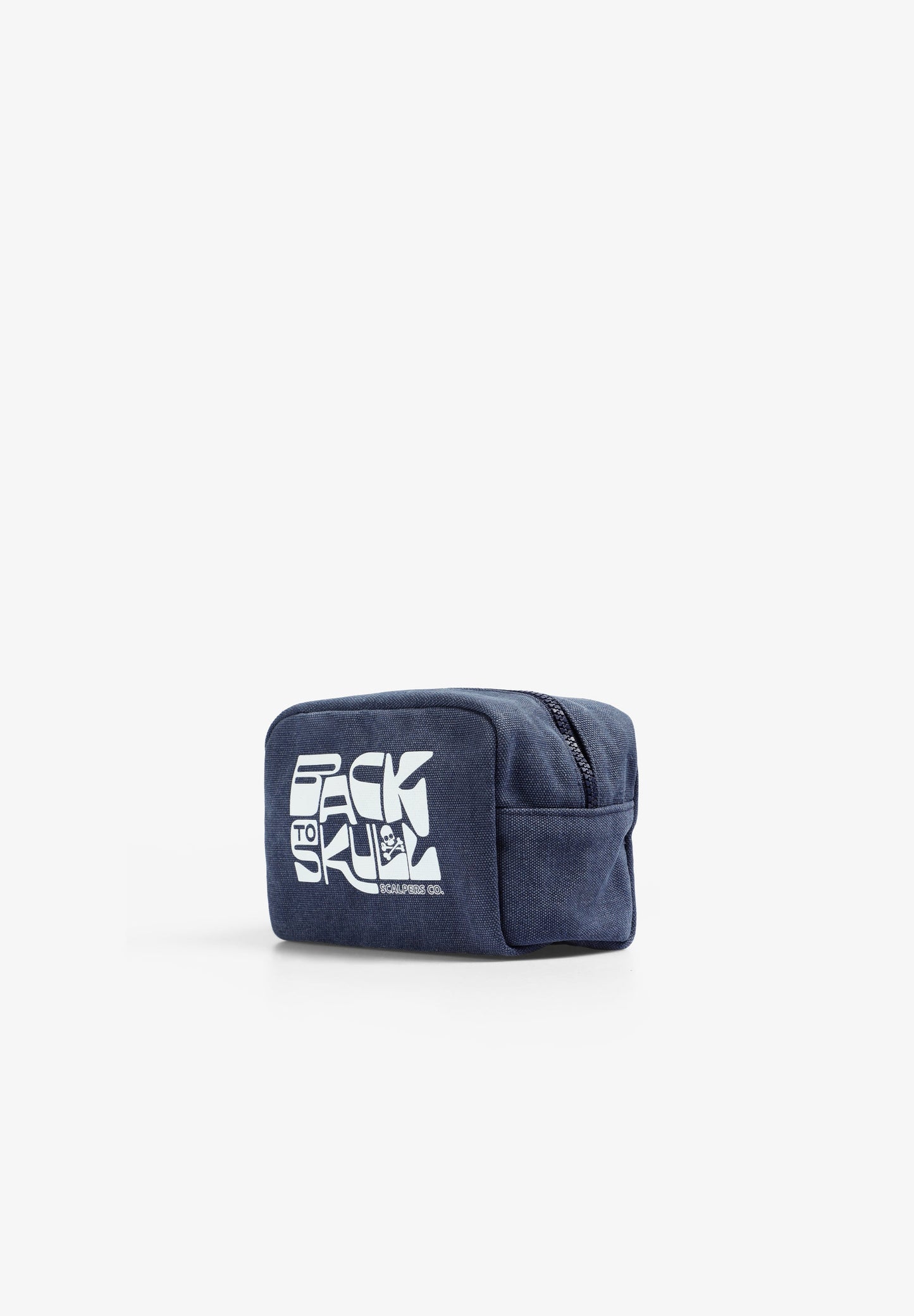 BACK TO SKULL TOILETRY BAG