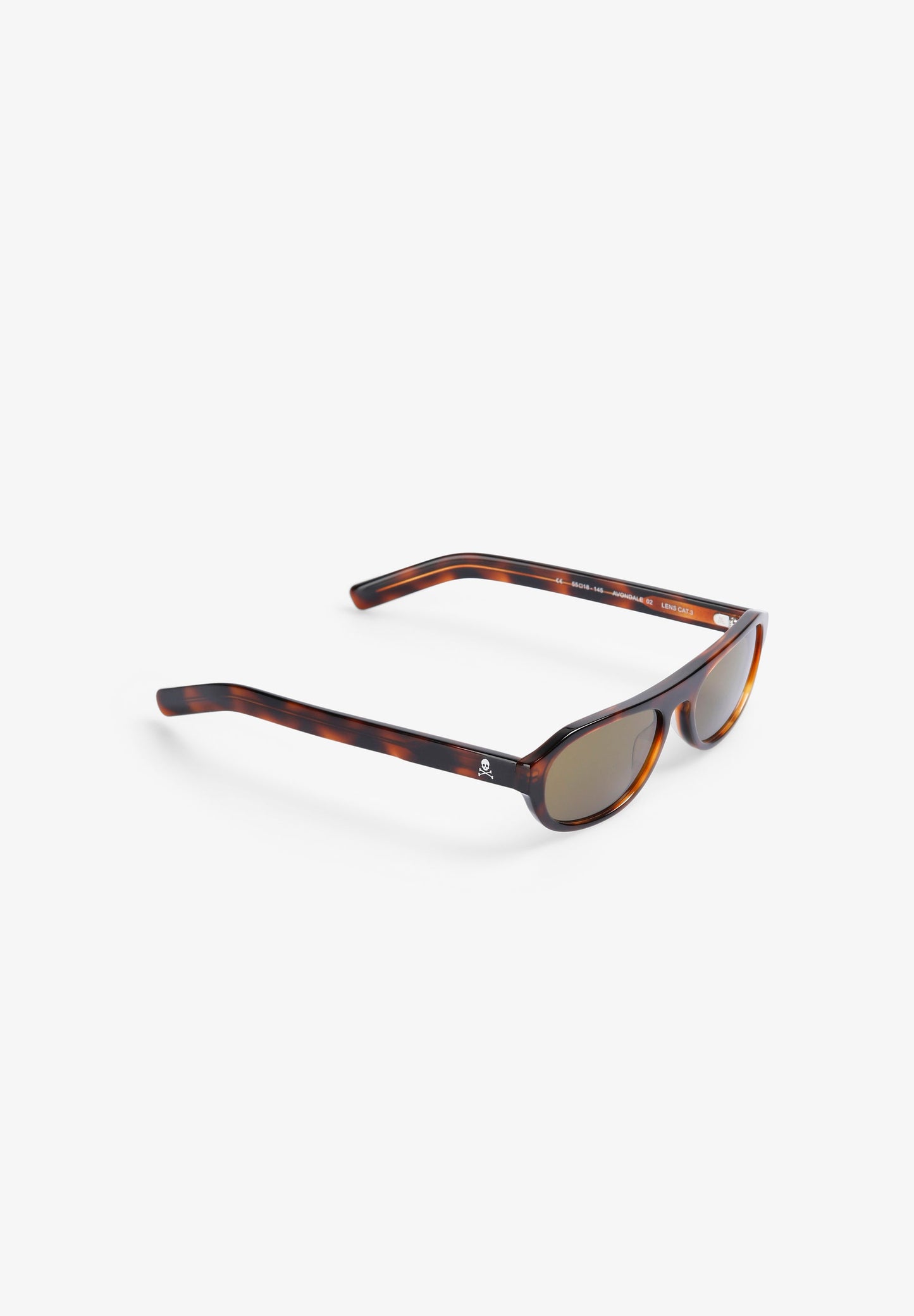 OVAL TORTOISESHELL SUNGLASSES