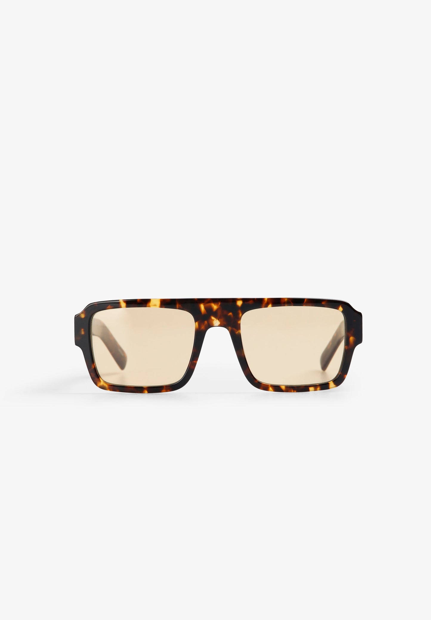 RECTANGULAR TORTOISESHELL SUNGLASSES