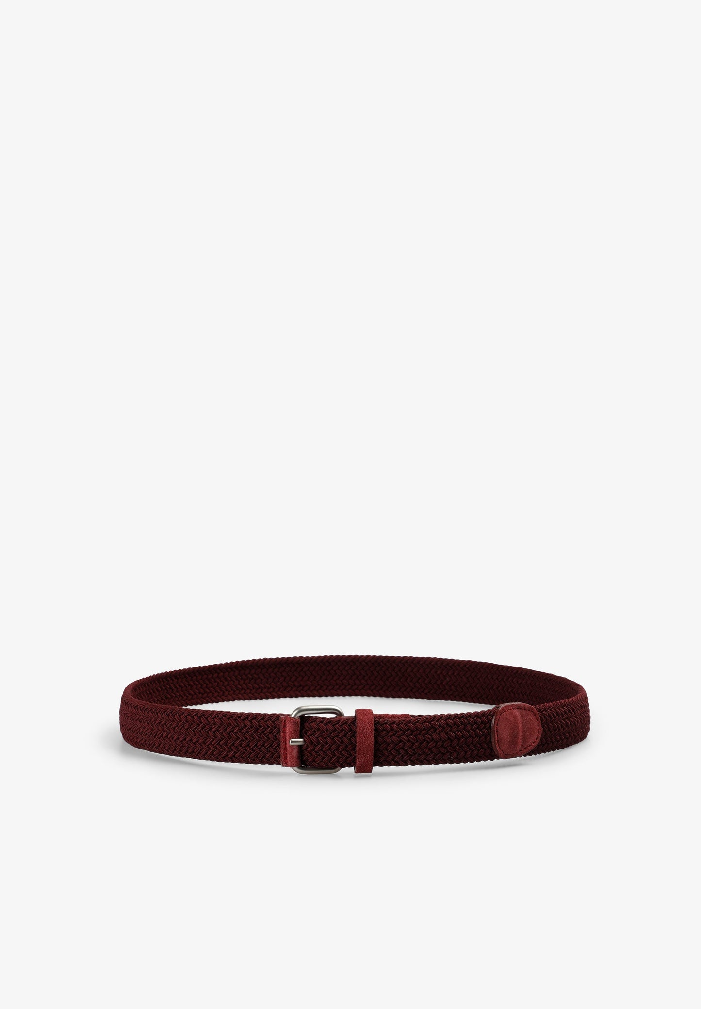 BRAIDED LOGO BELT