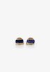 ROUND NATURAL STONE CUFFLINKS