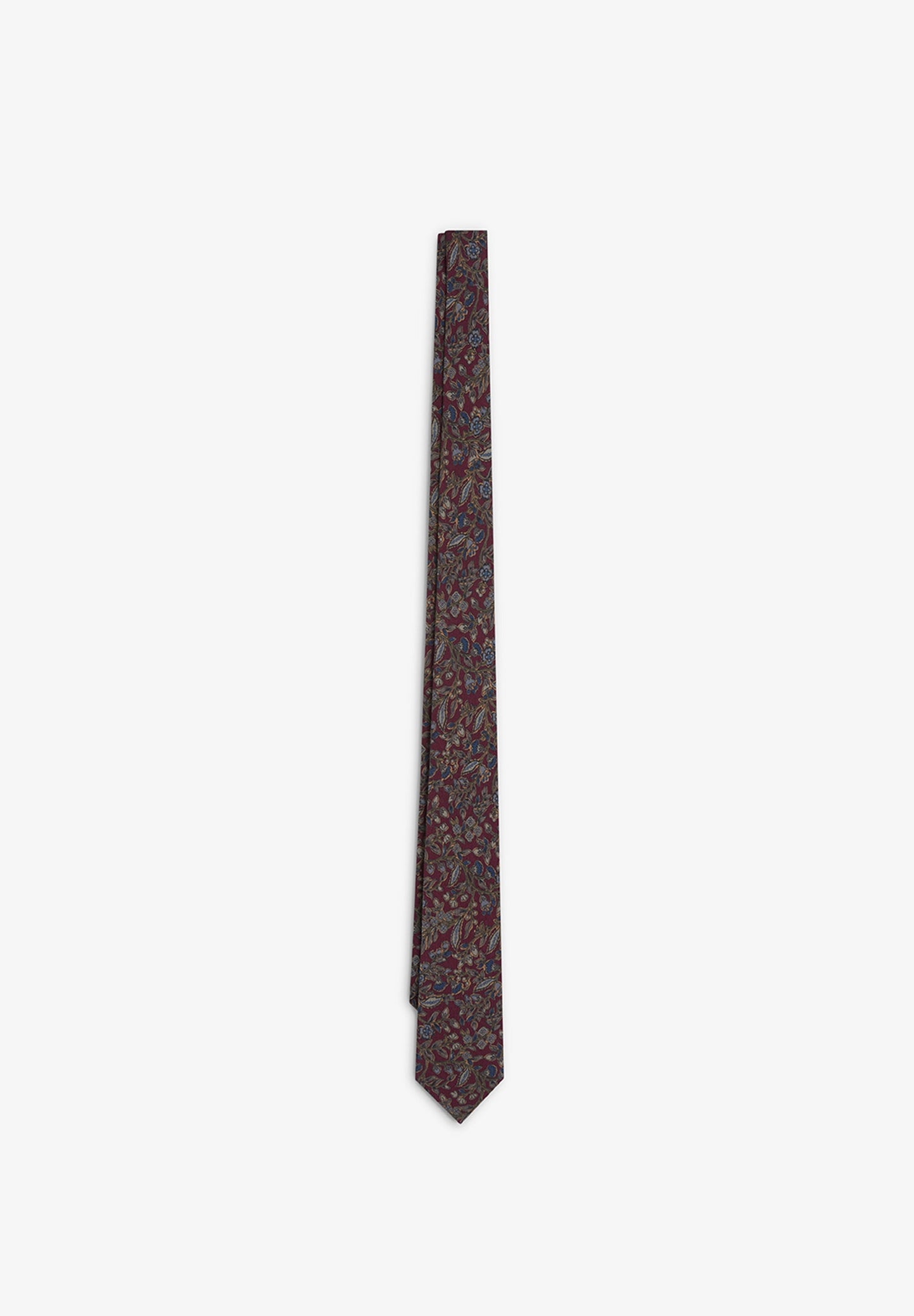 WOOL PAISLEY PRINT TIE