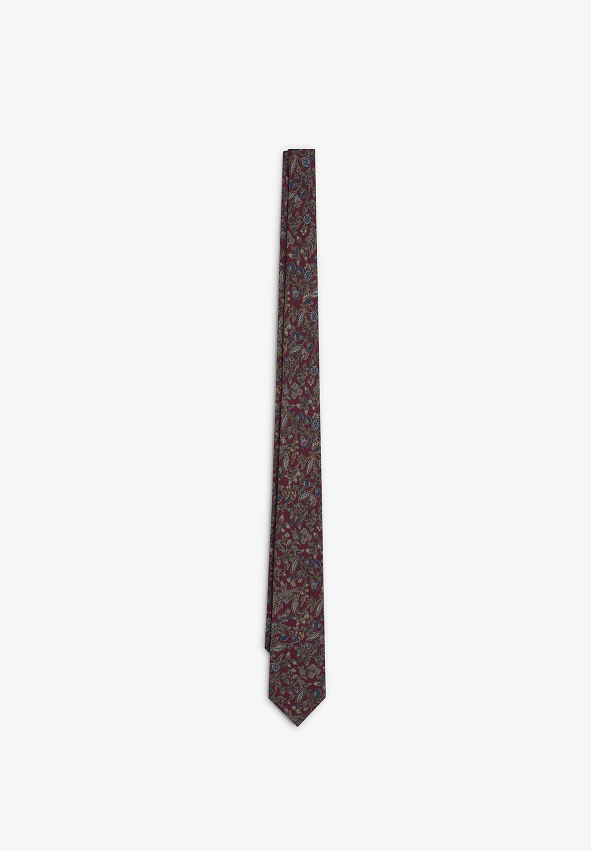 WOOL PAISLEY PRINT TIE