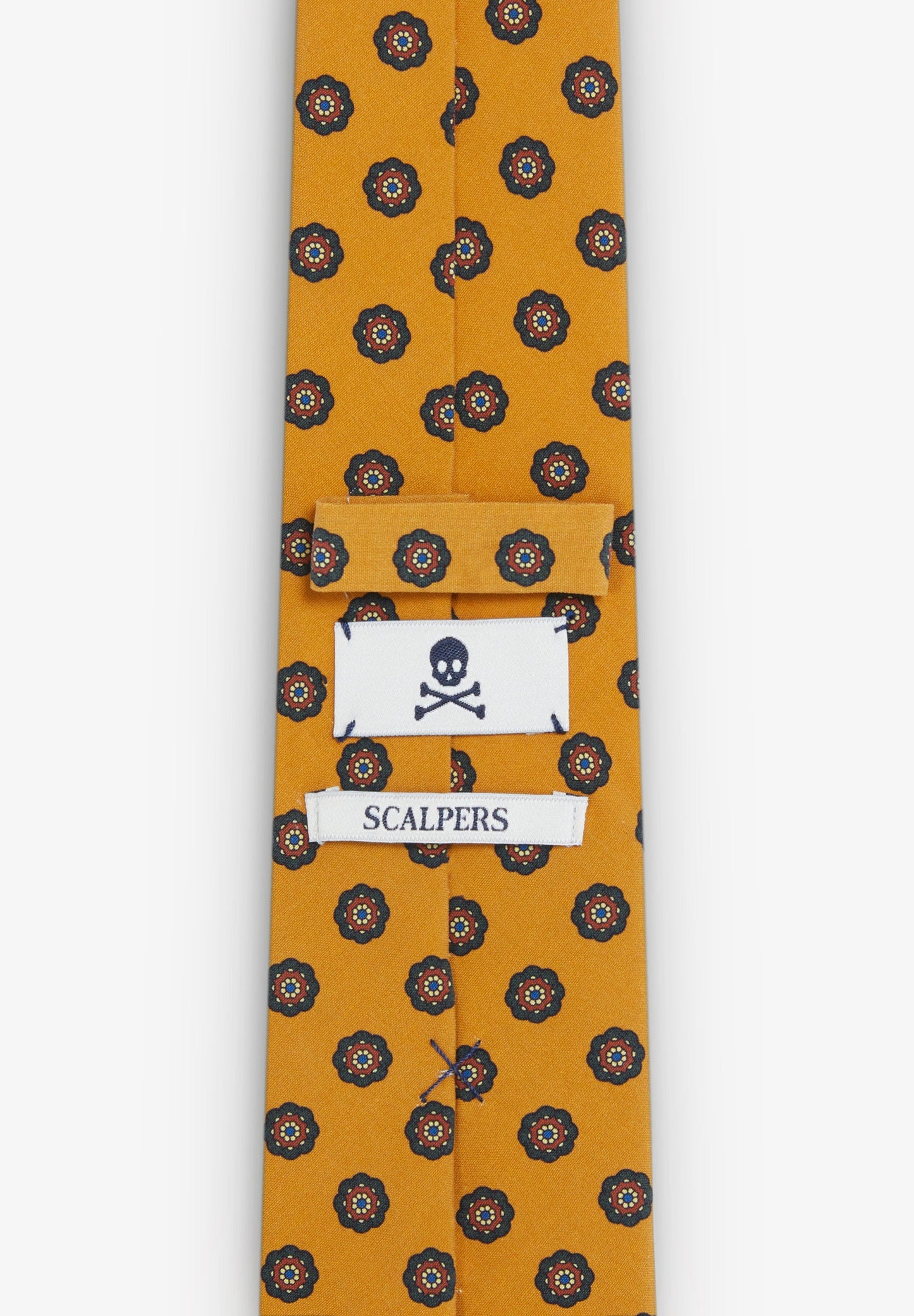 SILK FLORAL PRINT TIE