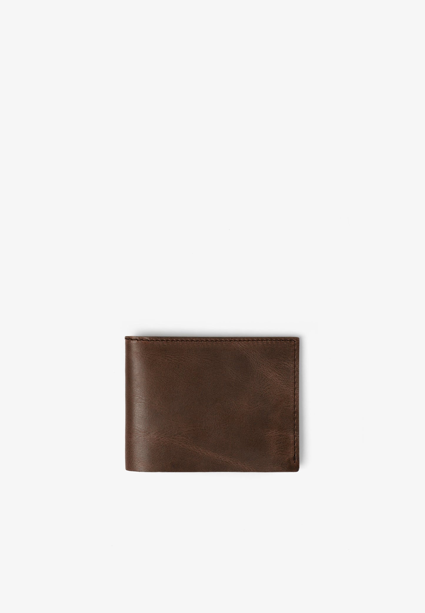 LEATHER WALLET WITH SKULL LOGO