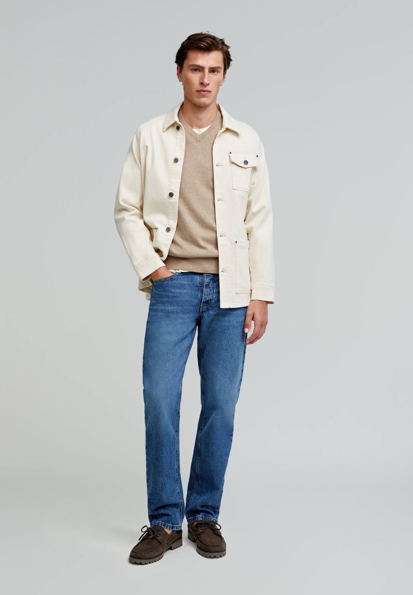 SCBASIC V NECK TRICOT