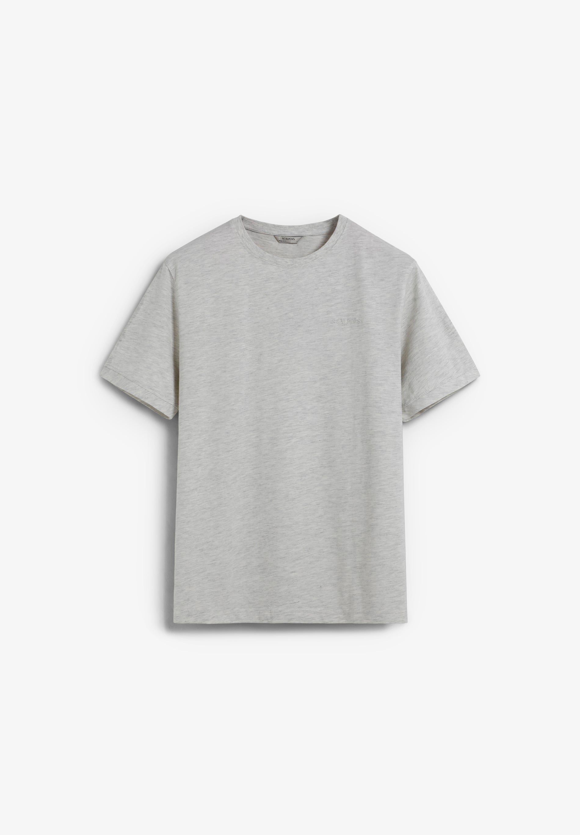 BASIC T-SHIRT WITH EMBROIDERED LOGO