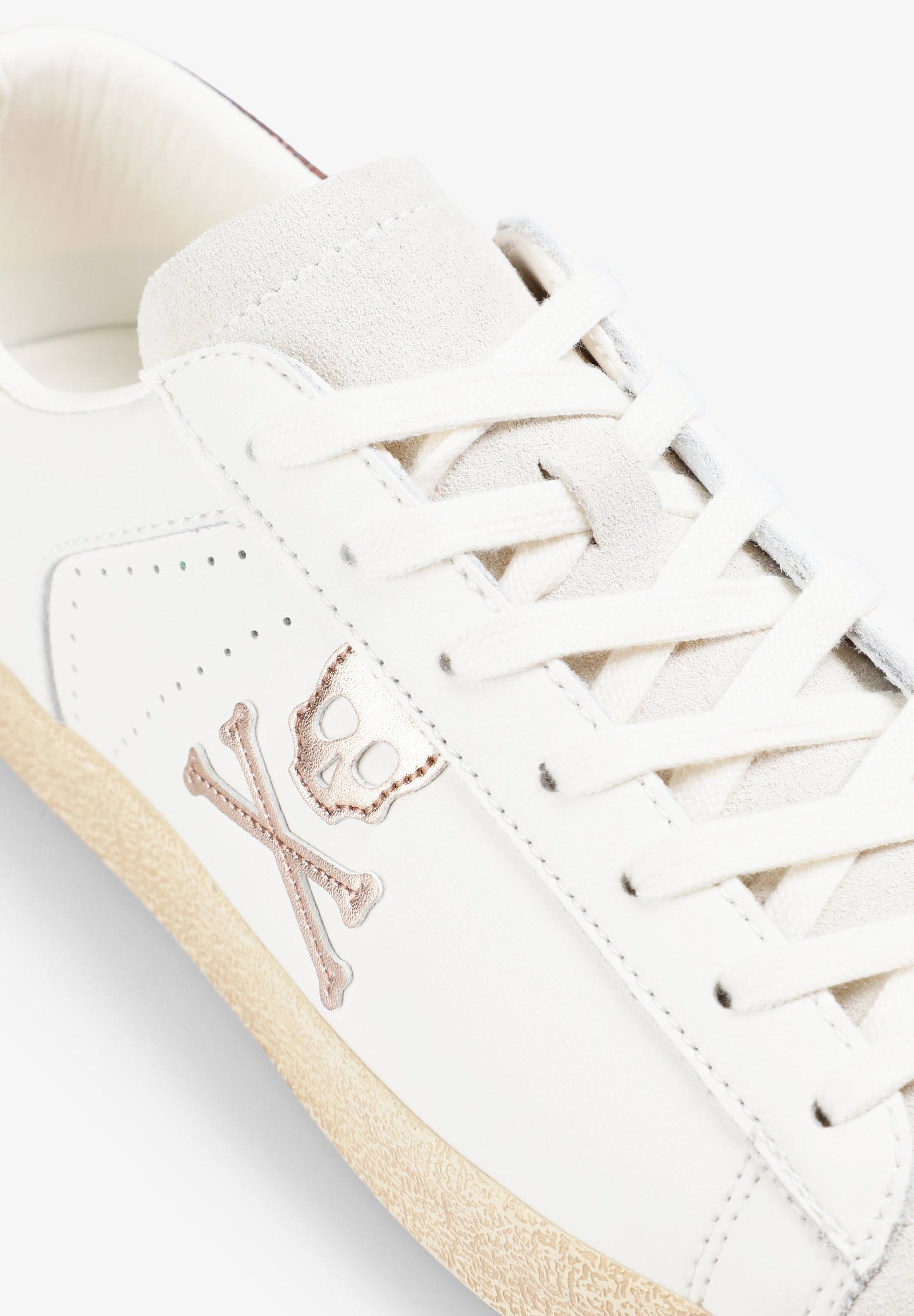 LEATHER SKULL SNEAKERS