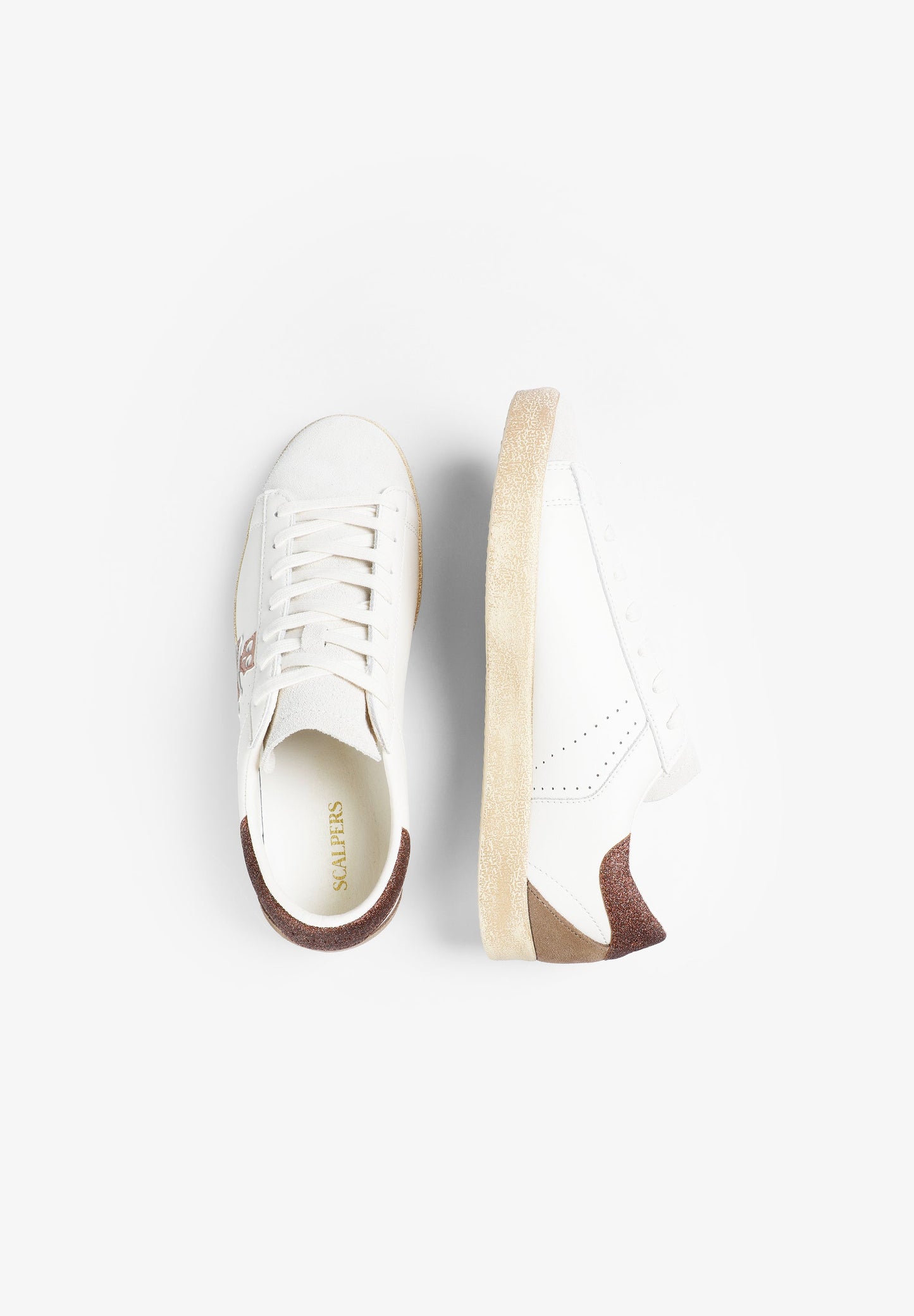 LEATHER SKULL SNEAKERS