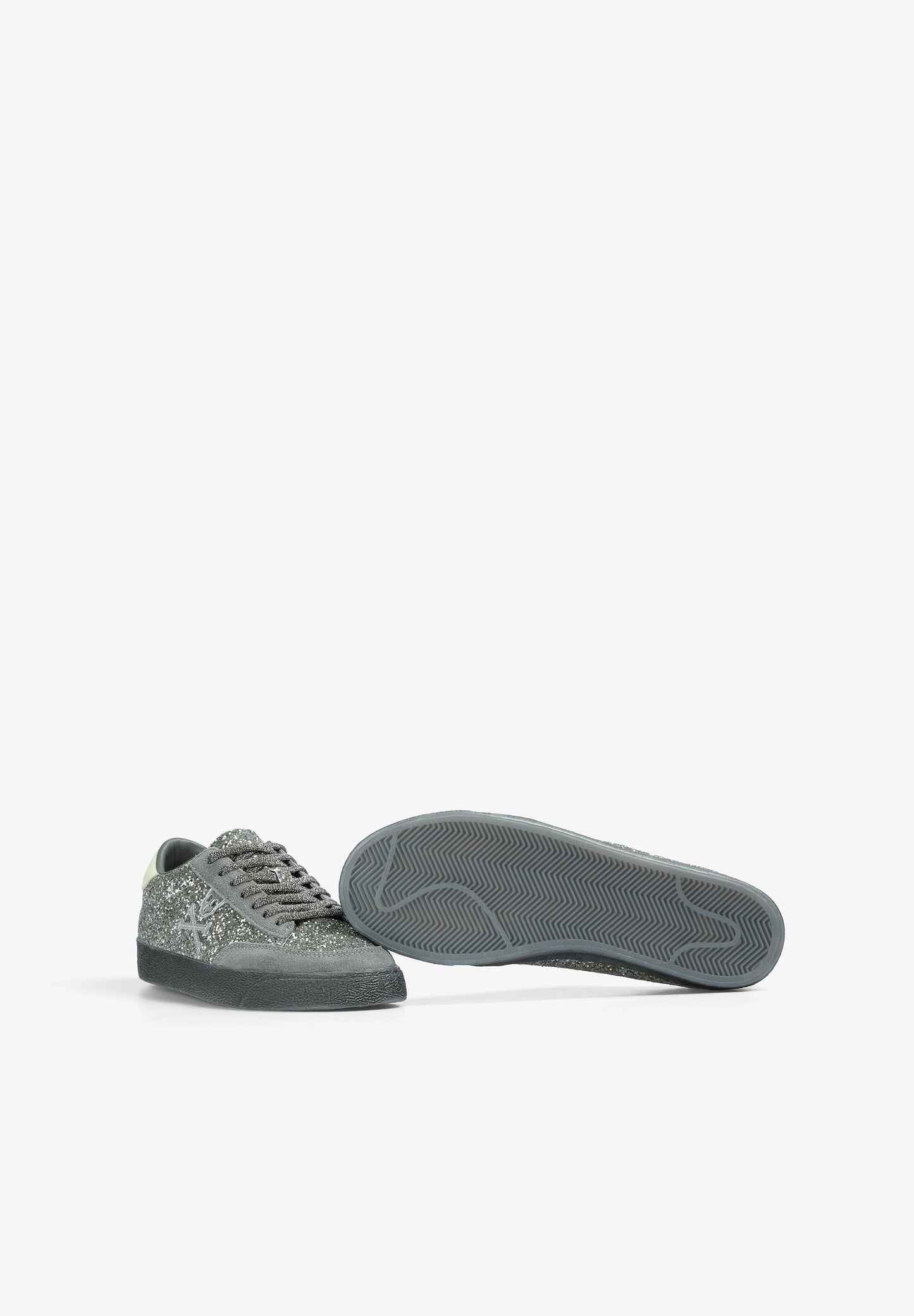 GLITTER SKULL SNEAKERS