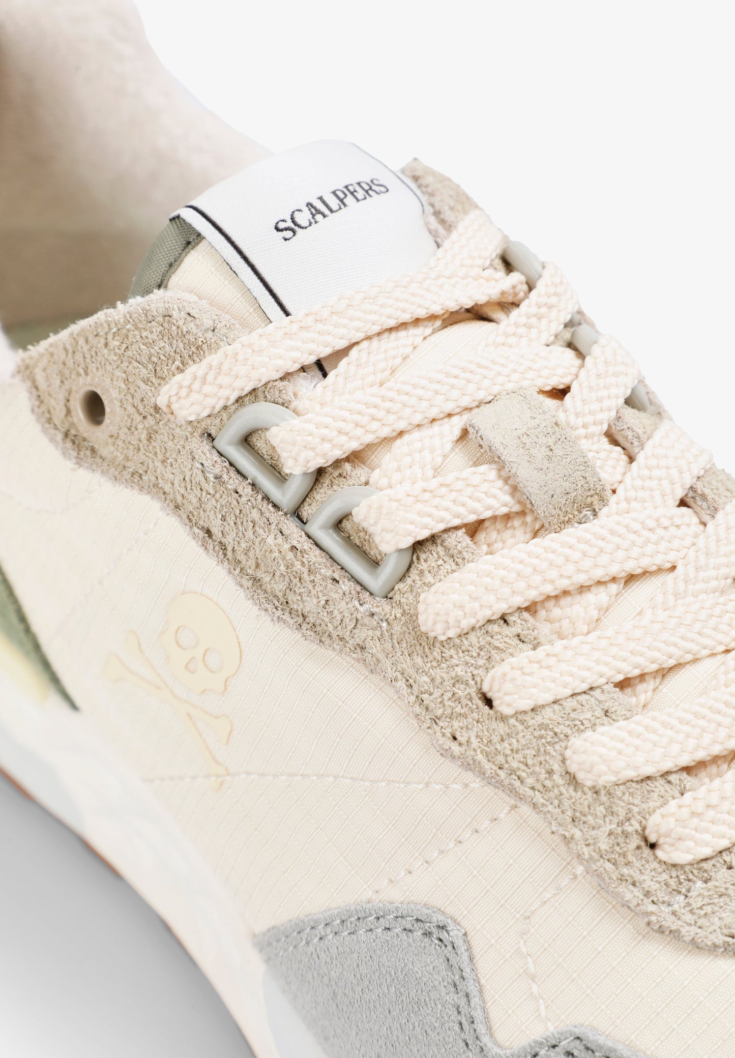 SUEDE SNEAKERS WITH SKULL
