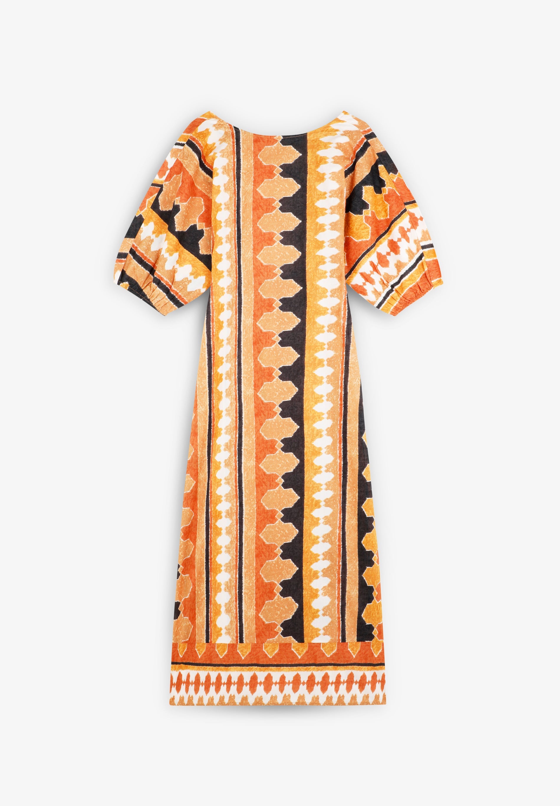 ETHNIC MIDI DRESS