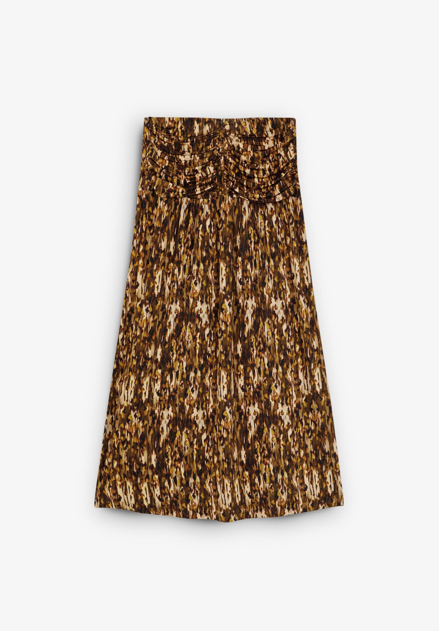 PRINTED BUCKLE SKIRT