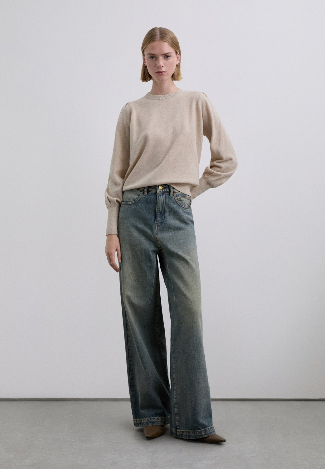 JEANS FULL LENGTH TIRO ALTO - Scalpers