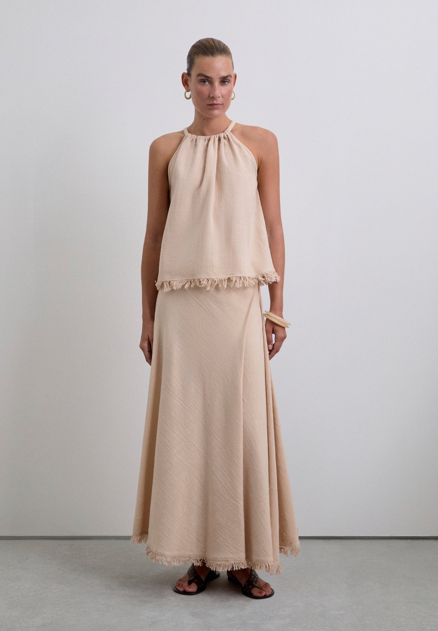 TOP WITH FRINGED DETAIL