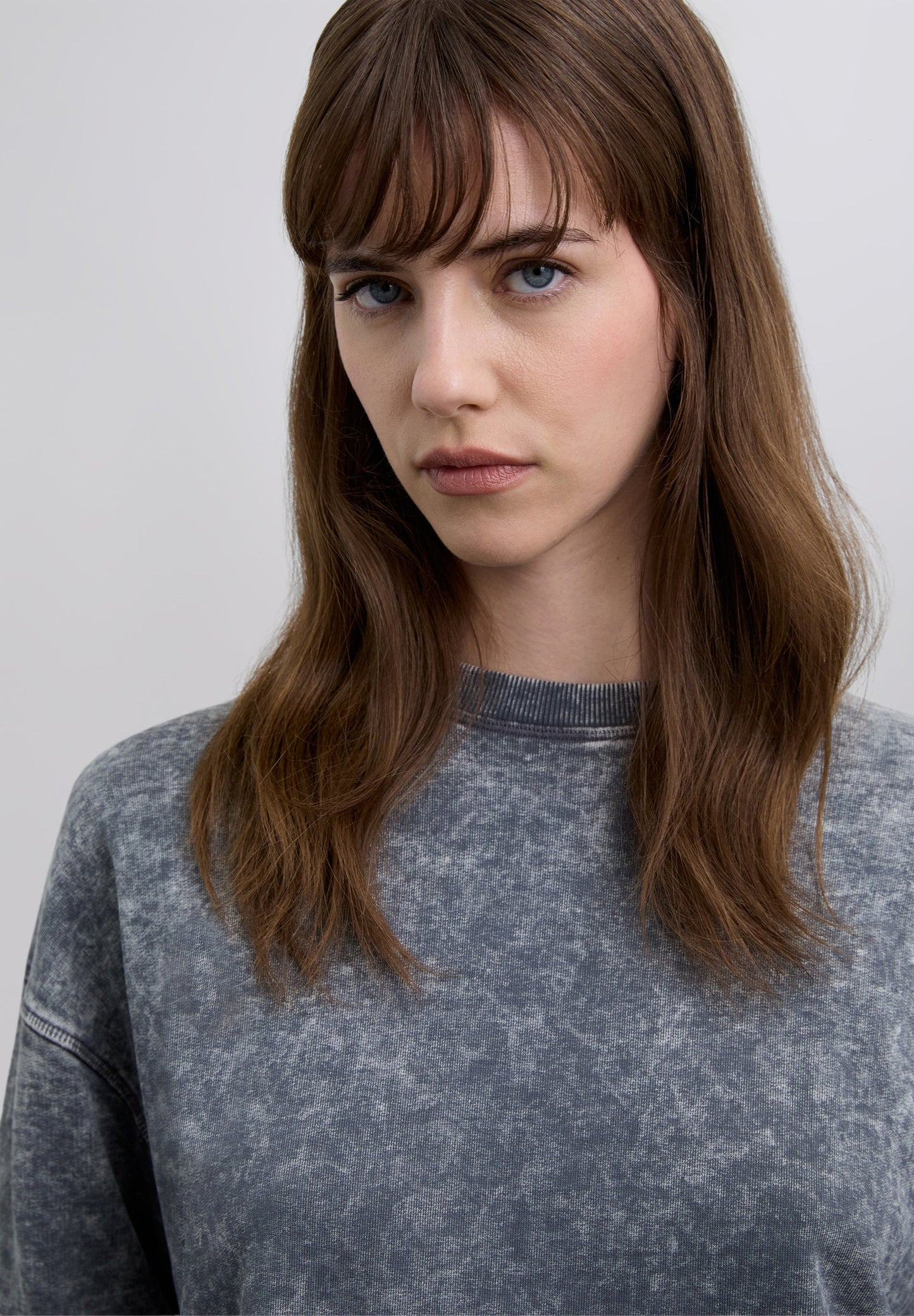 MARBLE-EFFECT SWEATSHIRT