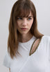 T-SHIRT WITH CUT-OUT DETAIL
